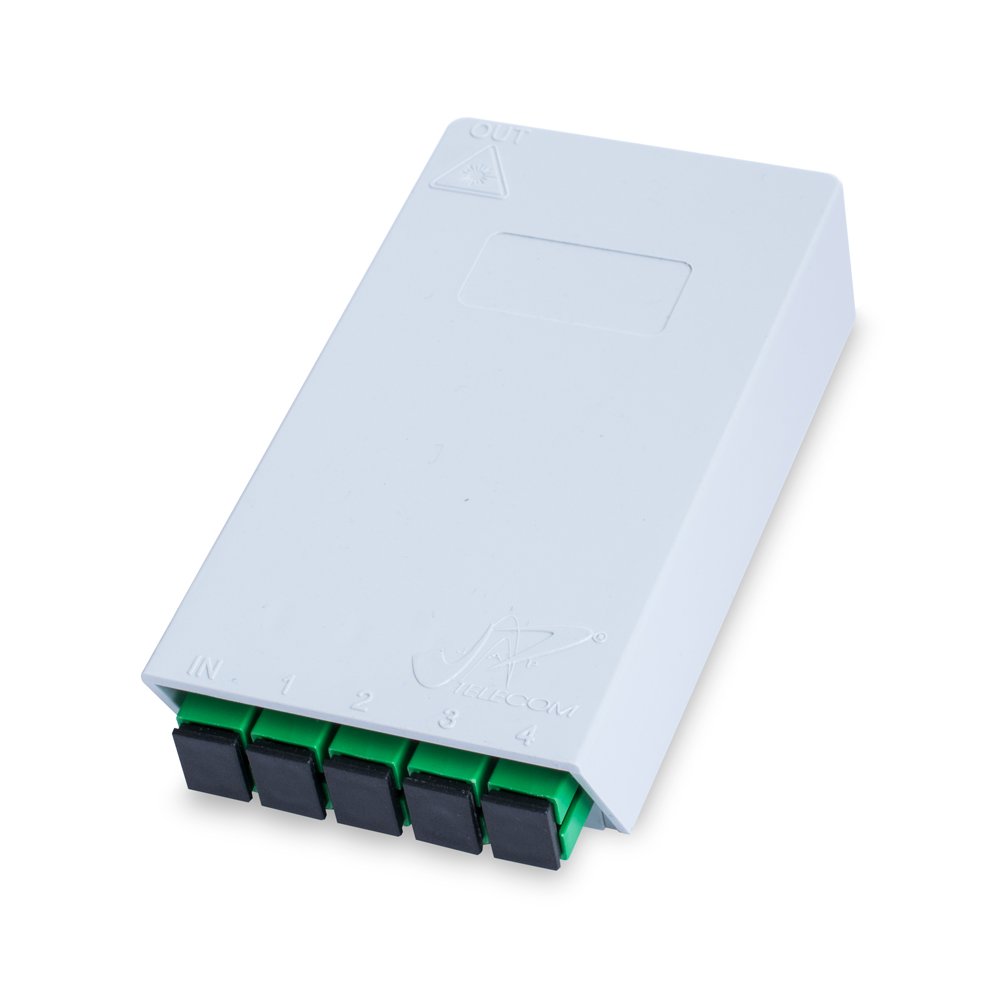 JAP Telecom - cod: PA.1X4.001 - Mini CDOI 1x4 (caixa com 10 peças)