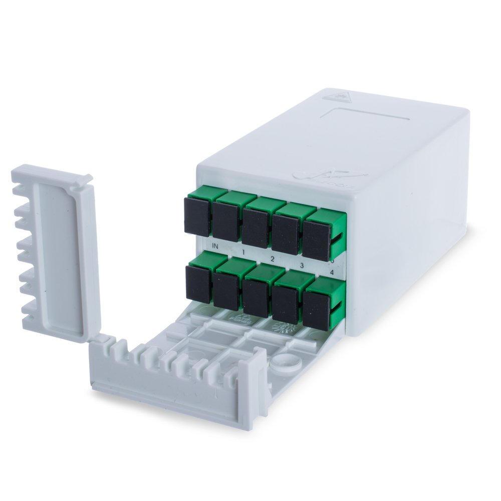 JAP Telecom - cod: PA.1X8.009 - Mini CDOI 1x8 Balanceada (caixa